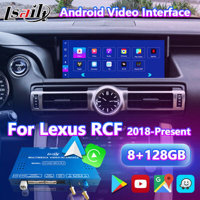 Video interfaccia di Lsailt Android Carplay per Lexus RC 300h 350 uno sport 2018-2023 di 300 F
