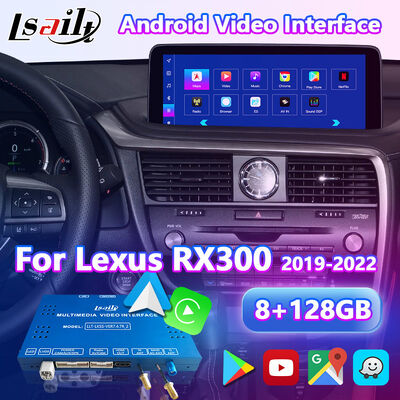 Video interfaccia di Lsailt Android Carplay per Lexus RX 300 350 sport 2019-2022 di 350L 450h 450hL F