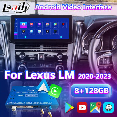 Interfaccia video multimediale Android Lsailt per Lexus LM 350 LM300h LM350 2020-2023