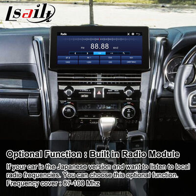 Interfaccia video multimediale Android Lsailt per Lexus LM 350 LM300h LM350 2020-2023
