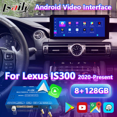 La video interfaccia di Lsailt Android Carplay per Lexus È IS300 IS350 IS300h IS500 2020-2023