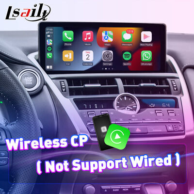 Lsailt Schermo di interfaccia video multimediale Android Carplay da 10,25 pollici per Lexus NX 300h NX200 NX300 NX300h 2017-2021