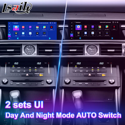 Lsailt 10.25 Inch Android Carplay Multimedia Screen per il 2013-2020 Lexus IS Knob IS250 IS200t IS300 IS300h IS350