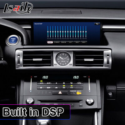 Lsailt 10.25 Inch Android Carplay Multimedia Screen per il 2013-2020 Lexus IS Knob IS250 IS200t IS300 IS300h IS350