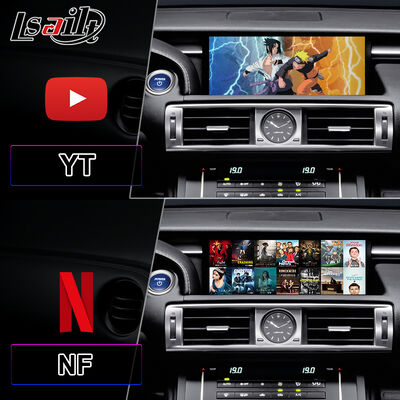 Lsailt 10.25 Inch Android Carplay Multimedia Screen per il 2013-2020 Lexus IS Knob IS250 IS200t IS300 IS300h IS350
