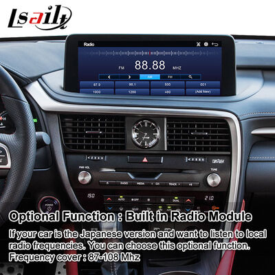 Lsailt Android Carplay Schermo multimediale per il 2019-2021 Lexus RX 450h RX300 RX350L RX450hL RX350 RX450h