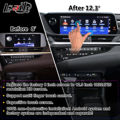 Schermo di interfaccia multimediale Lsailt Android Carplay per Lexus ES 250 ES300h ES350 ES250 2018-2021