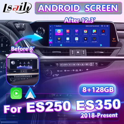 Schermo di interfaccia multimediale Lsailt Android Carplay per Lexus ES 250 ES300h ES350 ES250 2018-2021