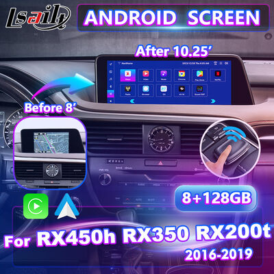 Lsailt Android Multimedia Carplay Screen per il 2016-2019 Lexus RX RX450h RX350 RX200t RX300 RX450L RX350L