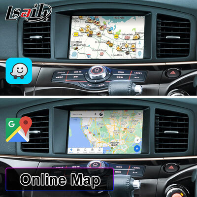 Lsailt Android Carplay Multimedia Screen per il 2010-2020 Nissan Elgrand E52