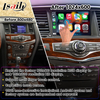 Lsailt Android Carplay Multimedia Screen per il 2010-2017 Infiniti QX80 QX56