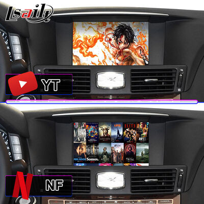 Lsailt Android Carplay Multimedia Screen per il 2010-2023 Infiniti M25 M30d M37 M56 M35h Y51 Q70