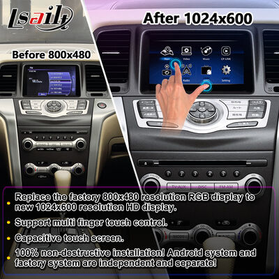 Lsailt Android Carplay Multimedia Screen per Nissan Murano Z51 2008-2014