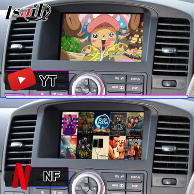 Schermo multimediale Lsailt Android Carplay per Nissan Navara D40 2010-2015