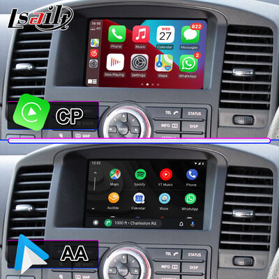 Schermo multimediale Lsailt Android Carplay per Nissan Navara D40 2010-2015