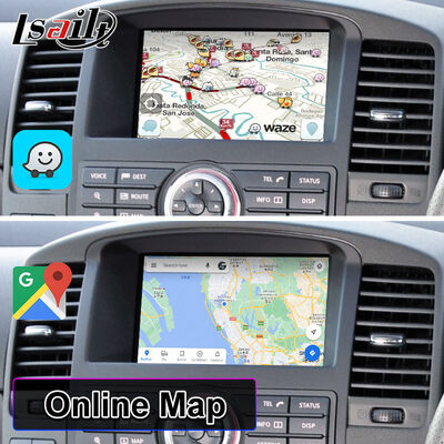 Schermo multimediale Lsailt Android Carplay per Nissan Navara D40 2010-2015