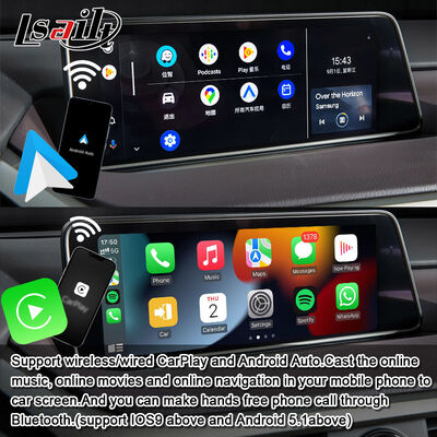 Interfaccia Video CarPlay/Android per Sistemi Multimediali Lexus per RX450H RX350 da 12,3 pollici 2016-2021 con YouTube, NetFlix, Android Auto integrati