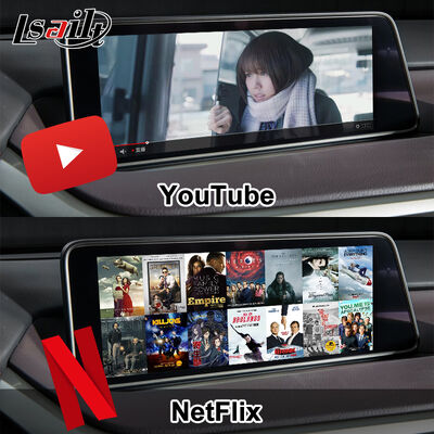 Interfaccia Video CarPlay/Android per Sistemi Multimediali Lexus per RX450H RX350 da 12,3 pollici 2016-2021 con YouTube, NetFlix, Android Auto integrati