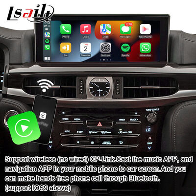 Modulo di aggiornamento Android OEM per LX570 Lexus RX GX LS NX ES Integrazione wireless CarPlay, Android Auto, YouTube,NetFlix