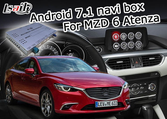 Auto carplay facoltativa di androide dell'interfaccia della video interfaccia della scatola di navigazione di Mazda 6 Atenza GPS