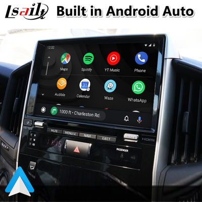Video interfaccia di 4+64GB Android Carplay per il tocco 3 del Toyota Land Cruiser LC200 LC-GT GXR 2018-2021