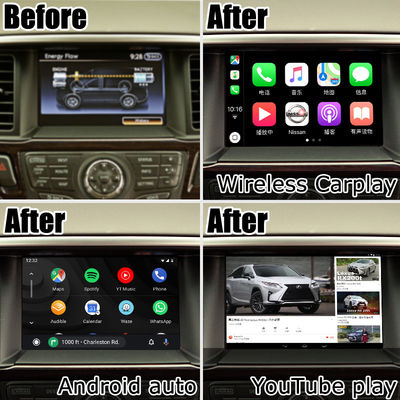 Nissan Pathfinder R52 Android 13 video Interfaccia wireless carplay 8+128 Android base