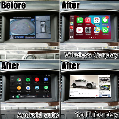 Interfaccia Android 13 Carplay Box Yandex Navi Per Infiniti QX60 / JX35 Qualcomm 8+128 sistema