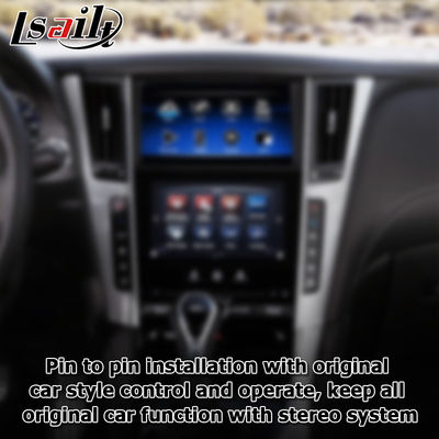 Interfaccia GPS carplay, 8+128GB Android 13 interfaccia box di navigazione per Infiniti Q50 / Q60