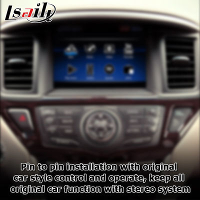 Nissan Pathfinder Andorid 11 Carplay Android sistema di navigazione automatica Navigare online Riproduzione video