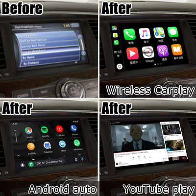 Infiniti QX80 / QX56 Android Auto Carplay Interfaccia basata su Qualcomm 8+128