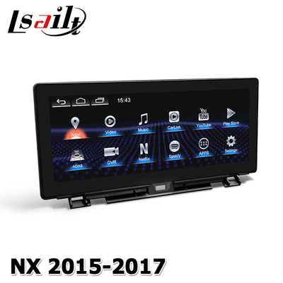 Lexus NX200t 10.25 Touch Screen aggiornamento Hexa Processor Android Auto Wireless Carplay