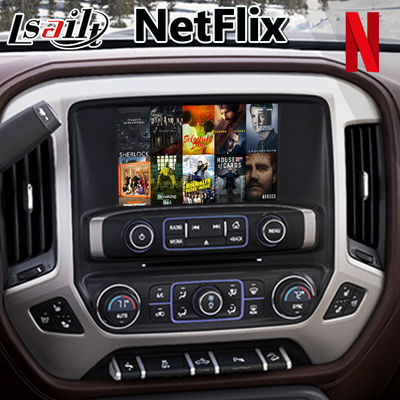 Lsailt Android Carplay Interfaccia multimediale per il 2014-2019 Chevrolet Silverado 1500 2500 3500 Mylink System
