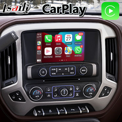 Lsailt Android Carplay Interfaccia multimediale per il 2014-2019 Chevrolet Silverado 1500 2500 3500 Mylink System