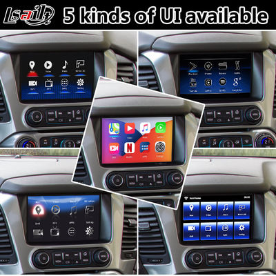 Interfaccia multimediale Lsailt Android Carplay per Chevrolet GMC Tahoe 2015