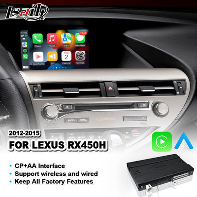 Lsailt OEM Integrazione Interfaccia Carplay per Lexus RX450H RX350 RX270 RX F Sport Controllo Mouse 2012-2015