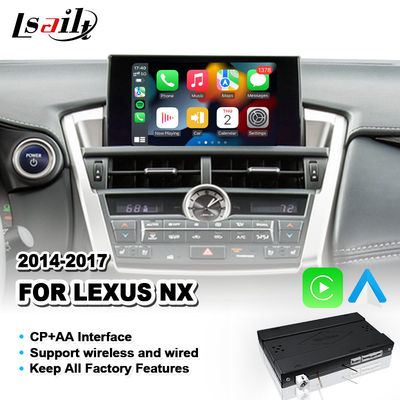 Interfaccia automatica senza fili di Android Carplay per Lexus NX300H NX200T NX 300h 2014-2017