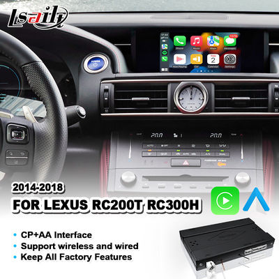 OEM integrazione Carplay Android Auto Interface per Lexus RC200T RC300H RC 200t 2014-2018