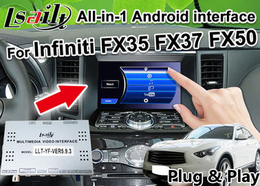Interfaccia automatica per navigazione di GPS di integrazione di Infiniti FX 35 FX37 FX50, mela carplay, auto di All-in-1 Android di Android